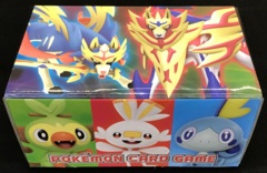 Japanese Pokemon Sword & Shield Galar Starters & Legendary Pokemon Storage Box